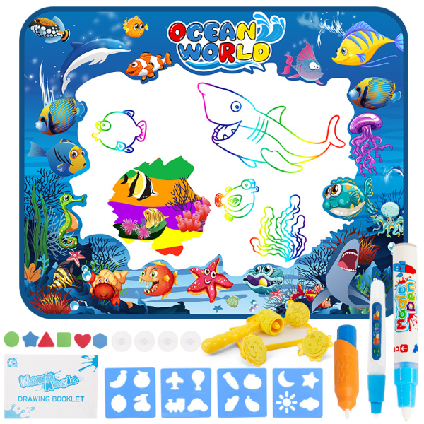 Målarmatta, Magic Water Pad Barnpresent Pedagogiska leksaker fo