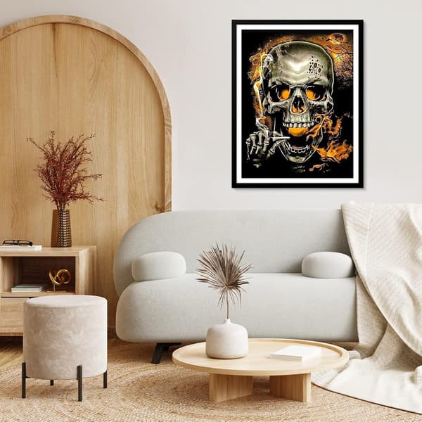 5D Diamantmålningssats Halloween 30x40cm (Stil 13)