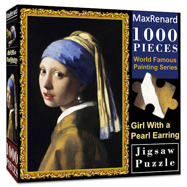 1000-bitars pussel för vuxna Utmanande pussel Perfekt för spelkvällar, 3-pack (Mona Li