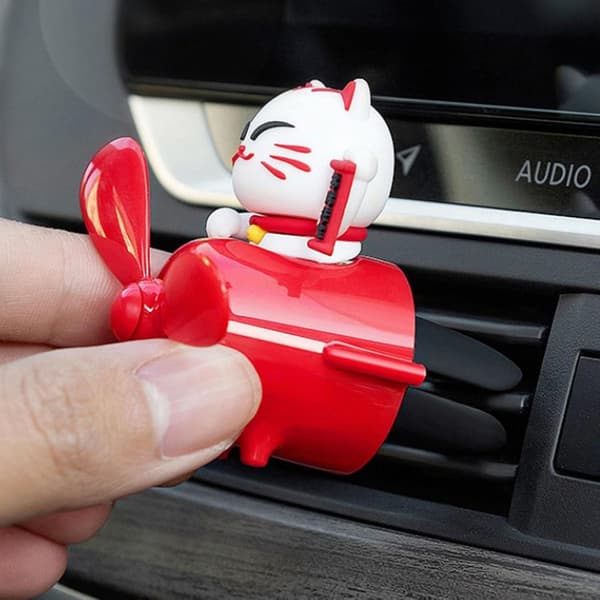 Bildiffuser Parfyme Aromaterapi, Lucky Cat Pilot Luftfrisker