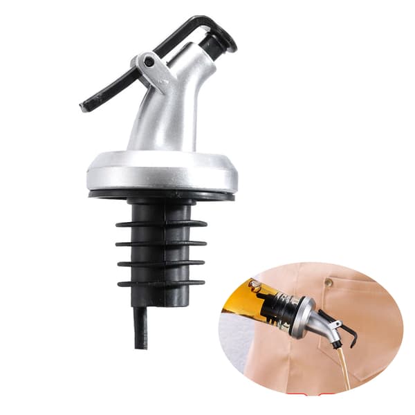 Hällpip - Hällpip - Olivoljedispenser - kork - Plast - 1 st - silver