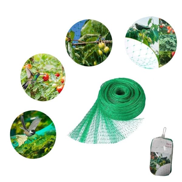 Fuglenet 4mX5m, havefuglenet, nylon fuglenet