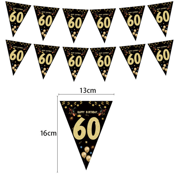 6 st (30 år, 40 år, 50 år, 60 år, 70 år, 80 år)