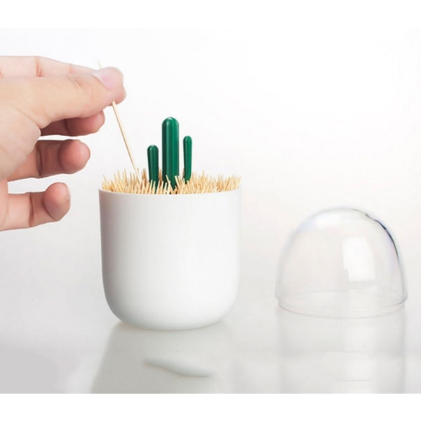 Hållare för bomullspinne, liten Q-Tips tandpetare organizer (Cac