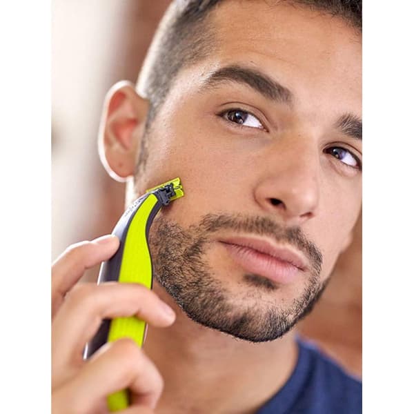 4 stk. OneBlade Hodebarberingsblad - Passer til alle OneBlade håndtak