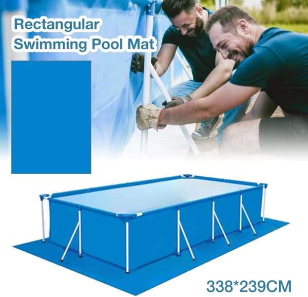 Rektangulärt Skydd för Poolbotten - Simbassäng