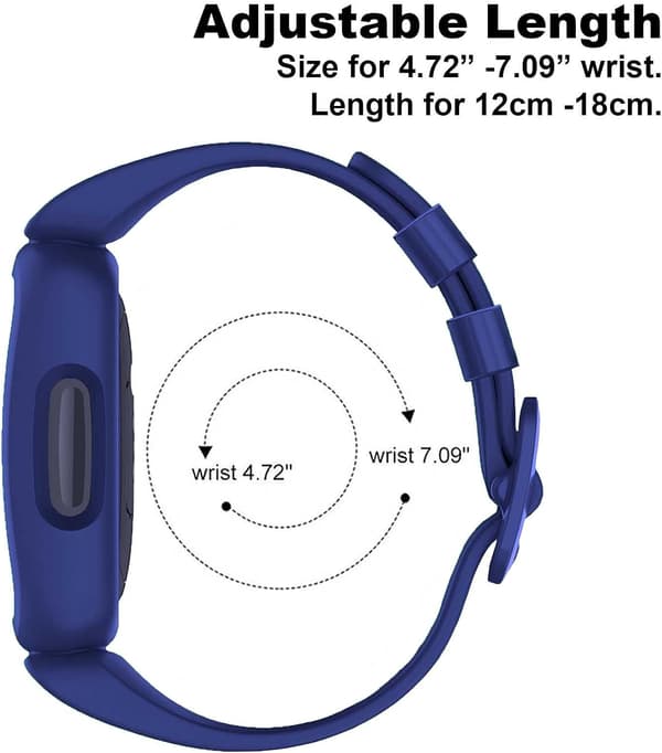 Kompatibel med Fitbit Ace 3 til børn, vandtæt blød silikone W