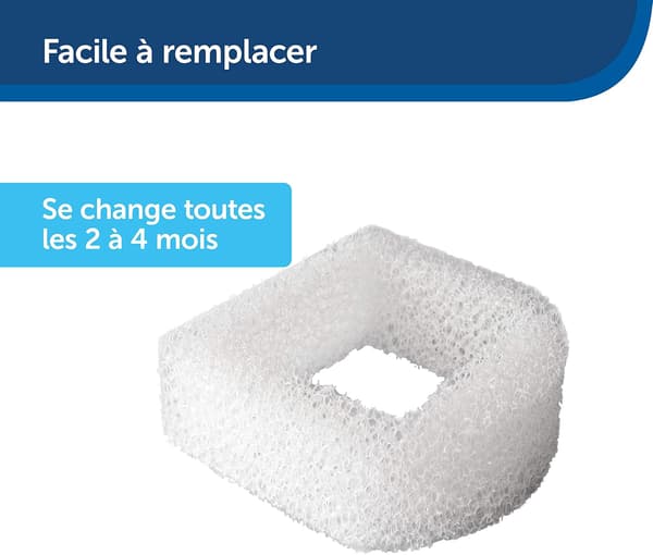 Ersättningsfoamfilter (2-pack) - Keramik, Plast och Stål