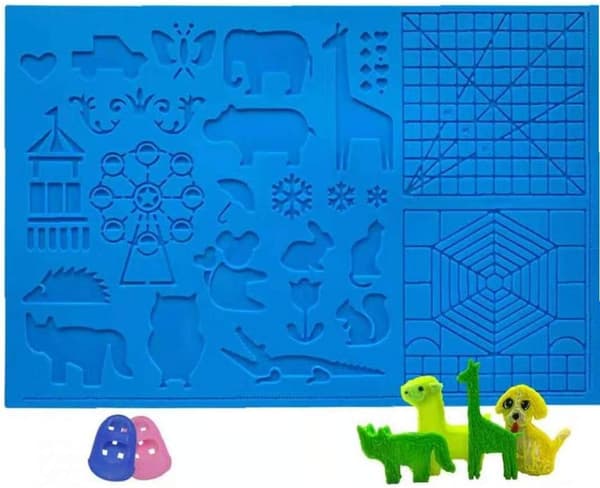 3D-kynämalli, 3D-tulostuskynämalli, suuri alusta (41,5 x 27,5 cm) wi