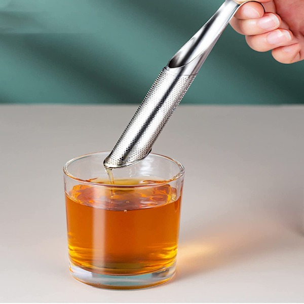 Teepussi - Ruostumattomasta Teräksestä Valmistettu Teemuna - Teepussi - Infuuseri - Teesuodatin - Teemuna - Teesuodatin Ruostumattomasta Teräksestä - Hienosilmäinen -