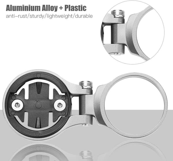 Cykelcomputerhållare - Aluminiumlegering Odometer Förlängningsfäste,