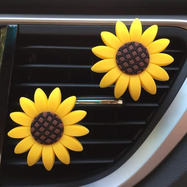 Bils duftforfrisker - Solsikke design - Perfekt gave - Girasoles -