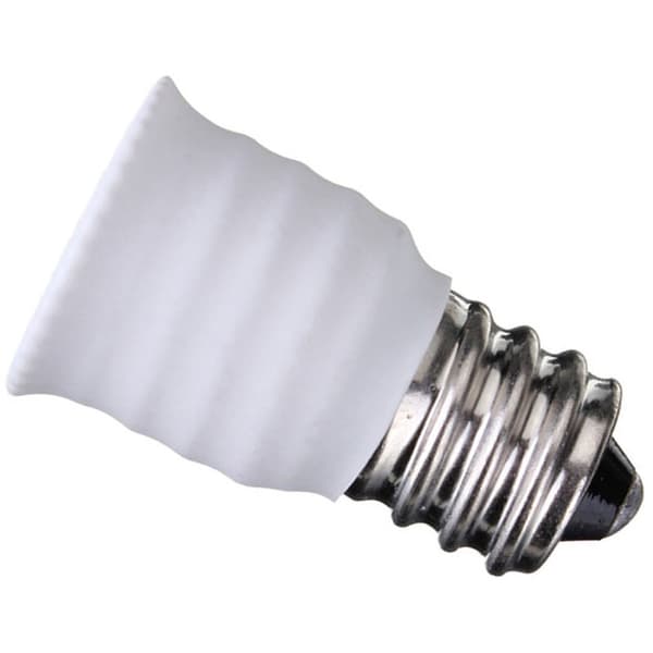 3x E12 til E14 Adapter LED Pære Adapter Hvit Adapter