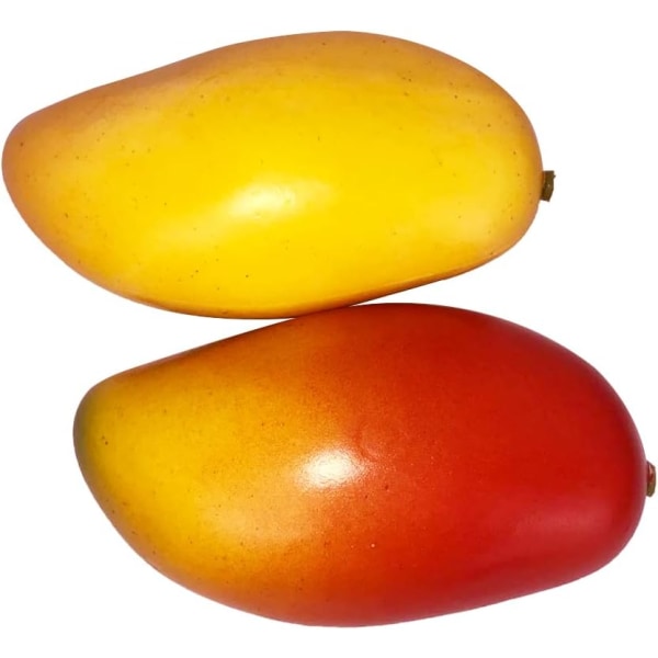6 stk kunstige mangosimulering falske frugter Home Decor Foto S