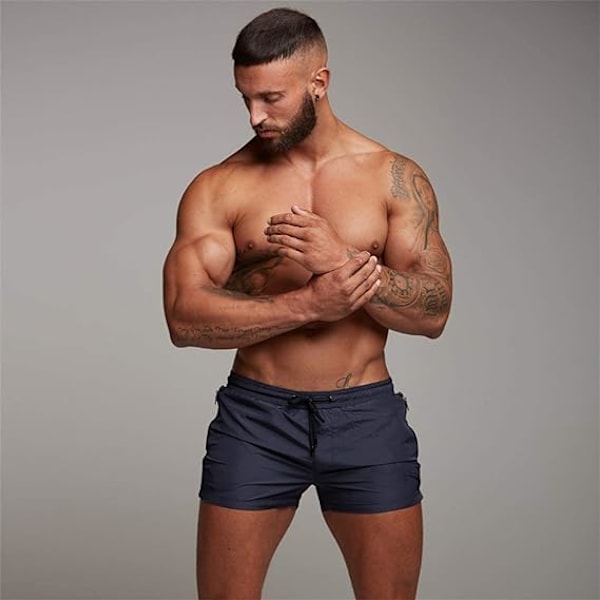 Baddräkt för män, Boxershorts för bad, Sport Shorts
