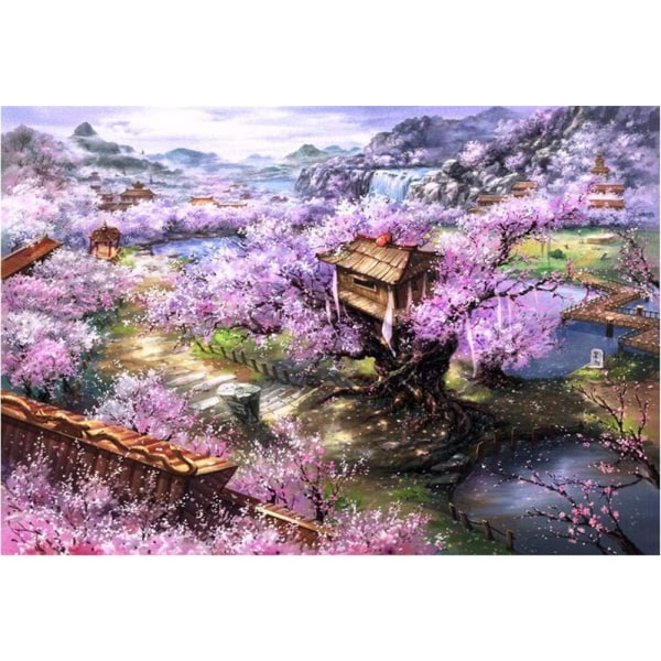 (1000 kpl) Palapeli aikuisille, Sakura Villa Beautiful Sc