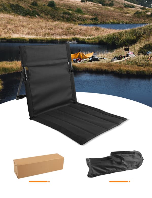 Sammenleggbar strandstol sammenleggbar lett lav strandstol