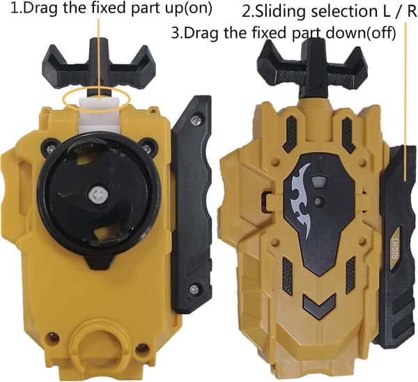 2-delt Burst Gyro Tilbehør Opgradering To-vejs Gyrator