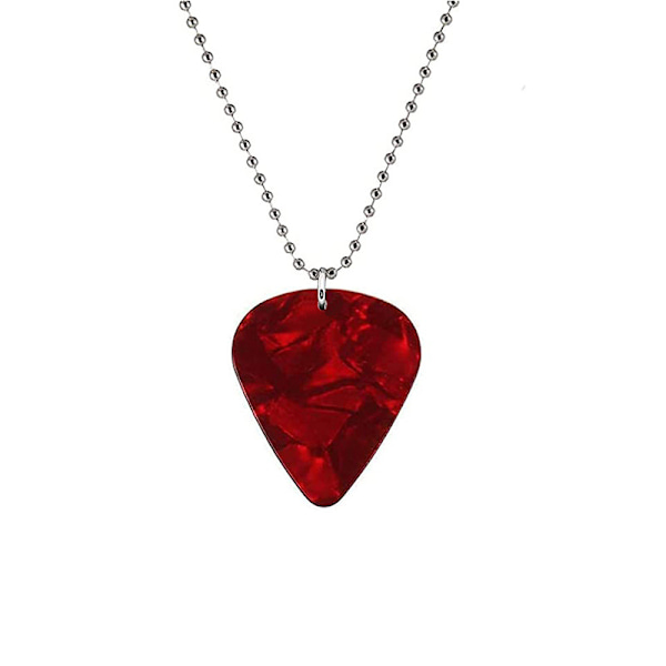 Hellfire Club Stranger Things Eddie Munson Röd Gitarrplock Plectrum