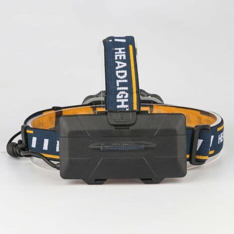 Hodelykt, 8 LED 18000 Lumen USB Oppladbar LED Hodelykt, Kraftig