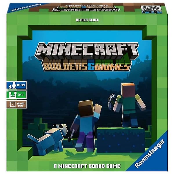 Minecraft Builder ja Biomit - Lautapeli