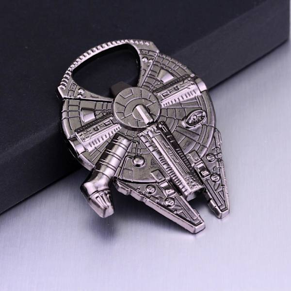 Set med 2 Snygga Star Wars Rymdskepp Metallkorkdragare
