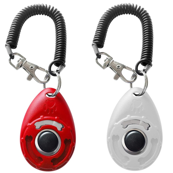 Pet Training Clicker med håndledsrem - Hunde Training Clicker, Hund