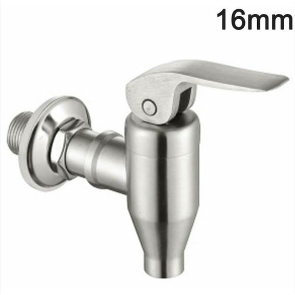 Distributeur d'eau de robinet en acier inoxidable (16MM)