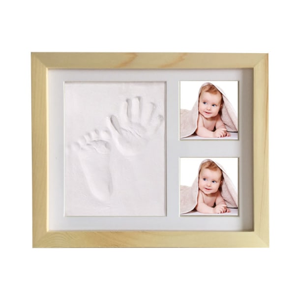 Keepsake Baby Hand and Footprint Making Kit för nyfödda pojkar och