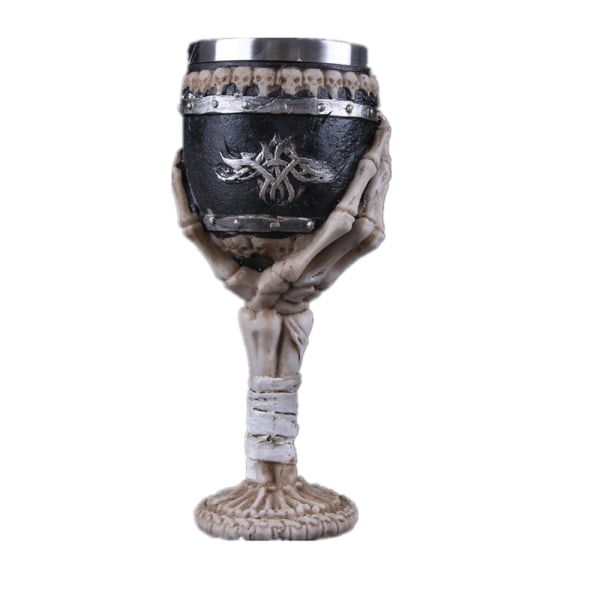Skeleton Arm Tumbler, Skull Wine Glass Henkilökohtainen lahja Koti Joulukuu