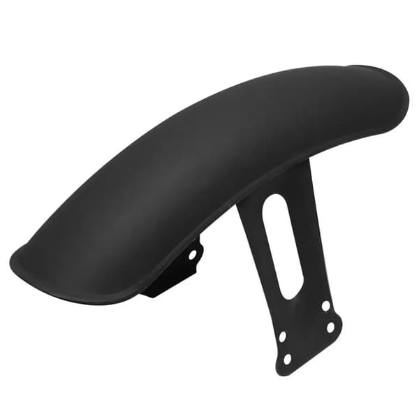 1 stk (Farve: Sort) Mudguard Sort Metal Motorcykel Forreste Skærm