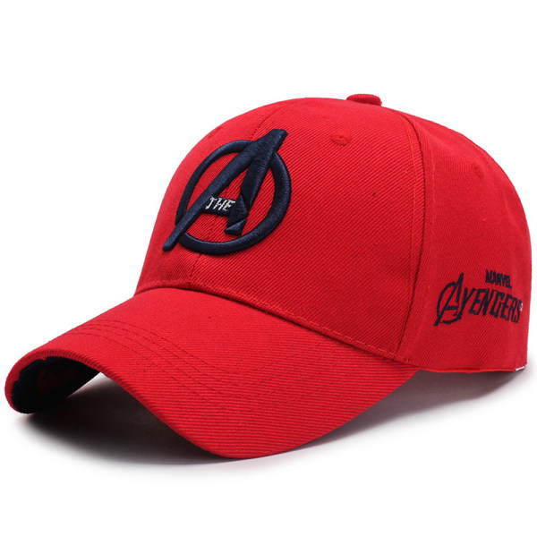 Avengers cap med visir (rödblått broderi)