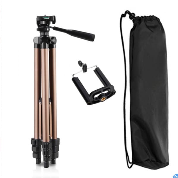 Justerbar monopod-stativ med fjärrkontroll