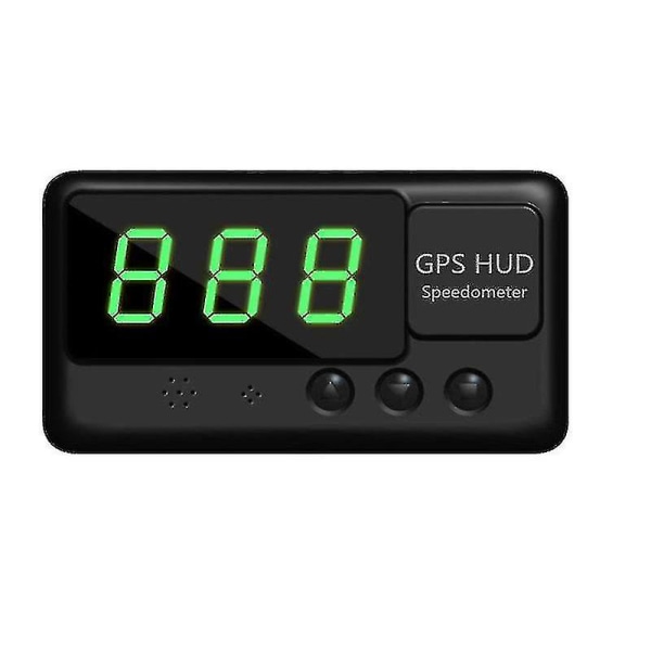 Bil Digital Hastighetsmätare GPS Auto Hud Överhastighet Varning Head Up Us