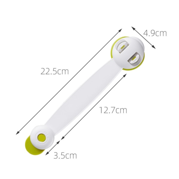 Förpackningar Barnsäkerhetsskåp Spärr Stick On för Kök Självhäftande Baby Proofi