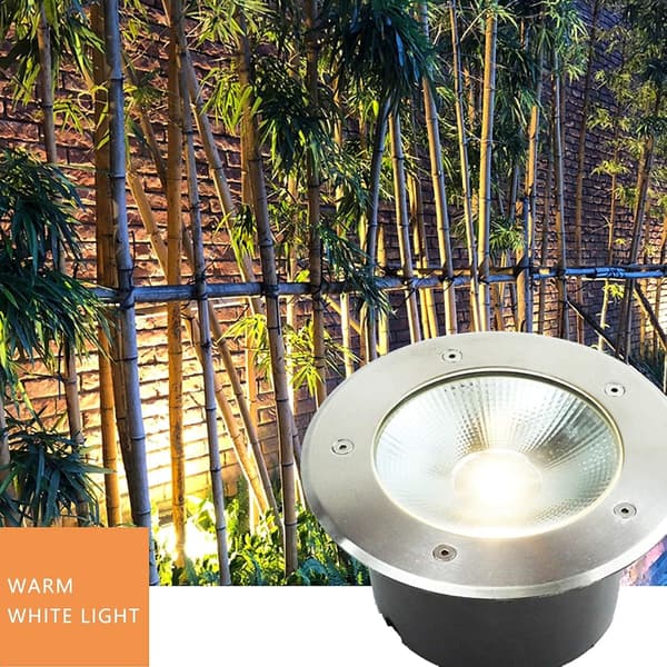 COB LED underjordisk lys (5W-220V (Varmt lys