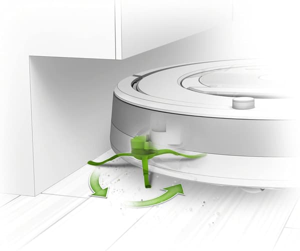 irobot 4624877-Sett med 3 sidebørster til Roomba e- og i-serien, G