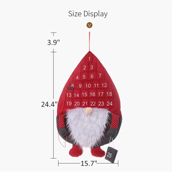 Joulukalenteri Joulu CountDown Kalenteri 25 Päivän
