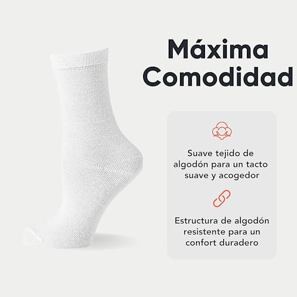 12-pack Unisex Barnstrumpor för Skolan (10+): Andningsbara, Hållbara och