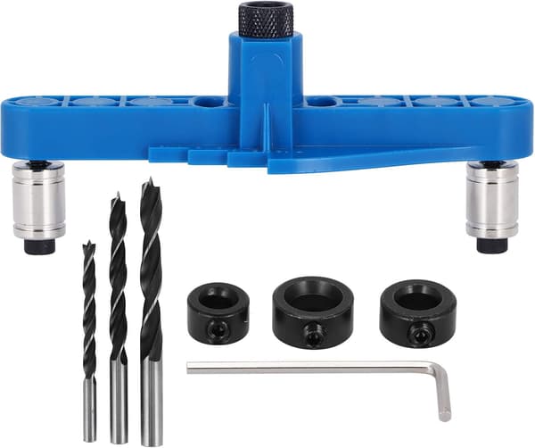 Dyveljigg Midtlinjemarkør Offset-system for Trebearbeidingsbor