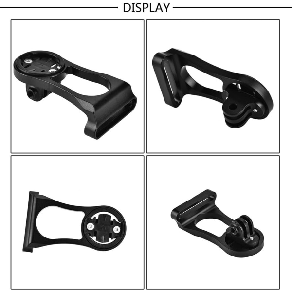 Cykelcomputerstöd Förlängning Aluminium Cykel Odometerfäste H