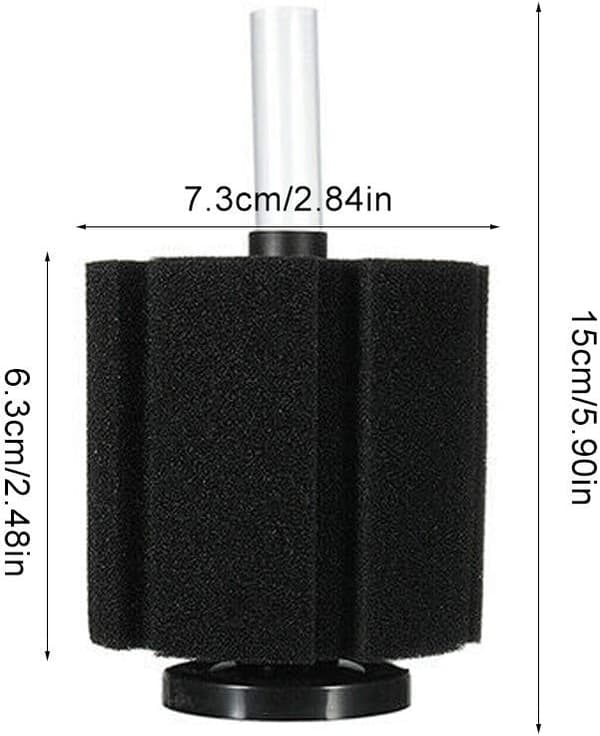 Filter Mesh Beskyttelse, 1 Stk Akvarium Luftfilter, Biokemisk