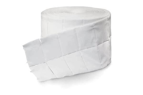 Cellette rull med 500 pads, neglelakkfjernerklut