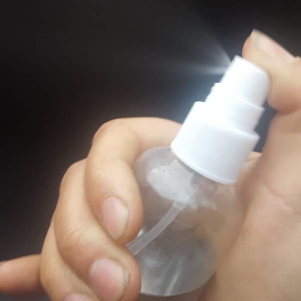 5 kpl Suihkepullosetti, 20 ml Läpinäkyvät Hienosuihkepullot Muoviset Tyhjät