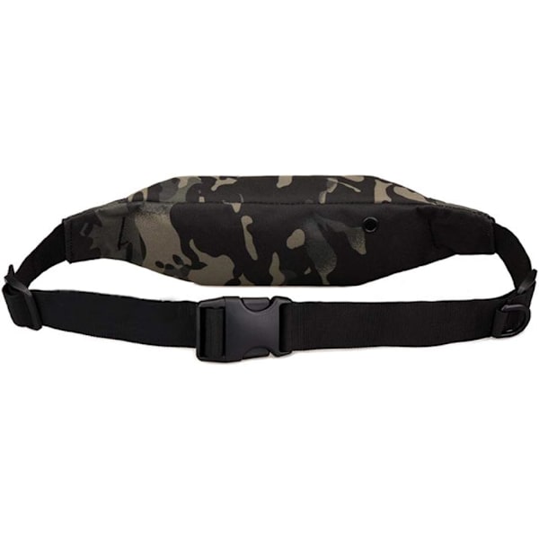 Bältesväska Fanny Pack Liten Taktisk Militär Stöldskyddsväska Passar 6