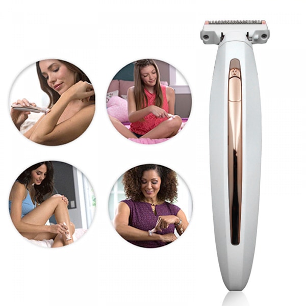 Finishing Touch Flawless Underarm Hair Removal Electric Razor Device, Designed to Shave and Contour Womens Sensitive Underarm Area