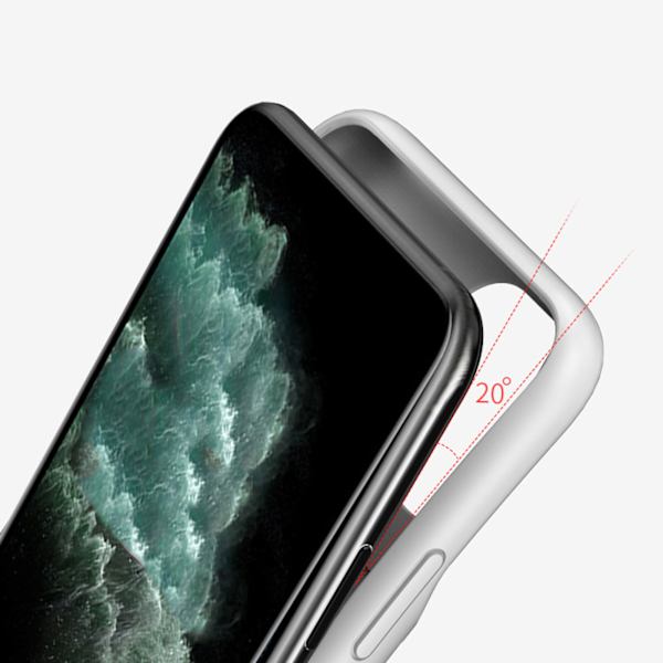 6,7 tum 5500 mAh batteriladdningsfodral externt powerbank batteriladdningsfodral för Iphone 12 Pro Max White