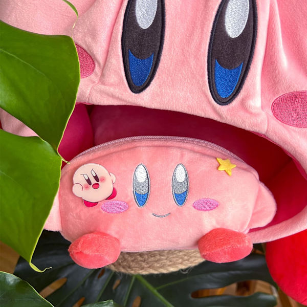 Kawaii Pink-värinen kynäkotelo akryylimerkillä, Kawaii meikkipussi, japanilainen söpö kynäpussi anime-kirjatarvikepussin lahja tytöille, naisille ja lapsille Pink
