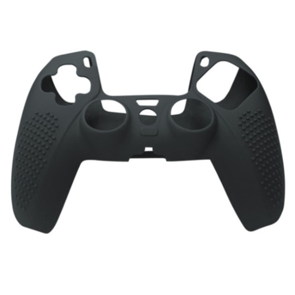 Controller Skin Grip Anti-Slip Silikone Cover Protector Case Kompatibel til PS5 Controller Gamepad black