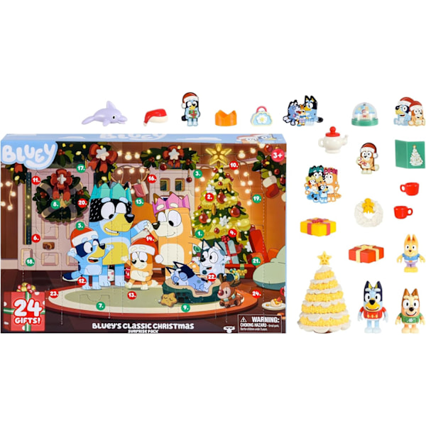 Søt Tegneserie Adventskalender 2024, 24 Dager med Minifigurer Juletellerkalender, 24 stk Søte Tegneserie Minifigurer Dukke Juleferiegaver type 2